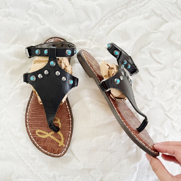 Sam Edelman Galena Studded Sandal New $85 - Picture 6 of 9